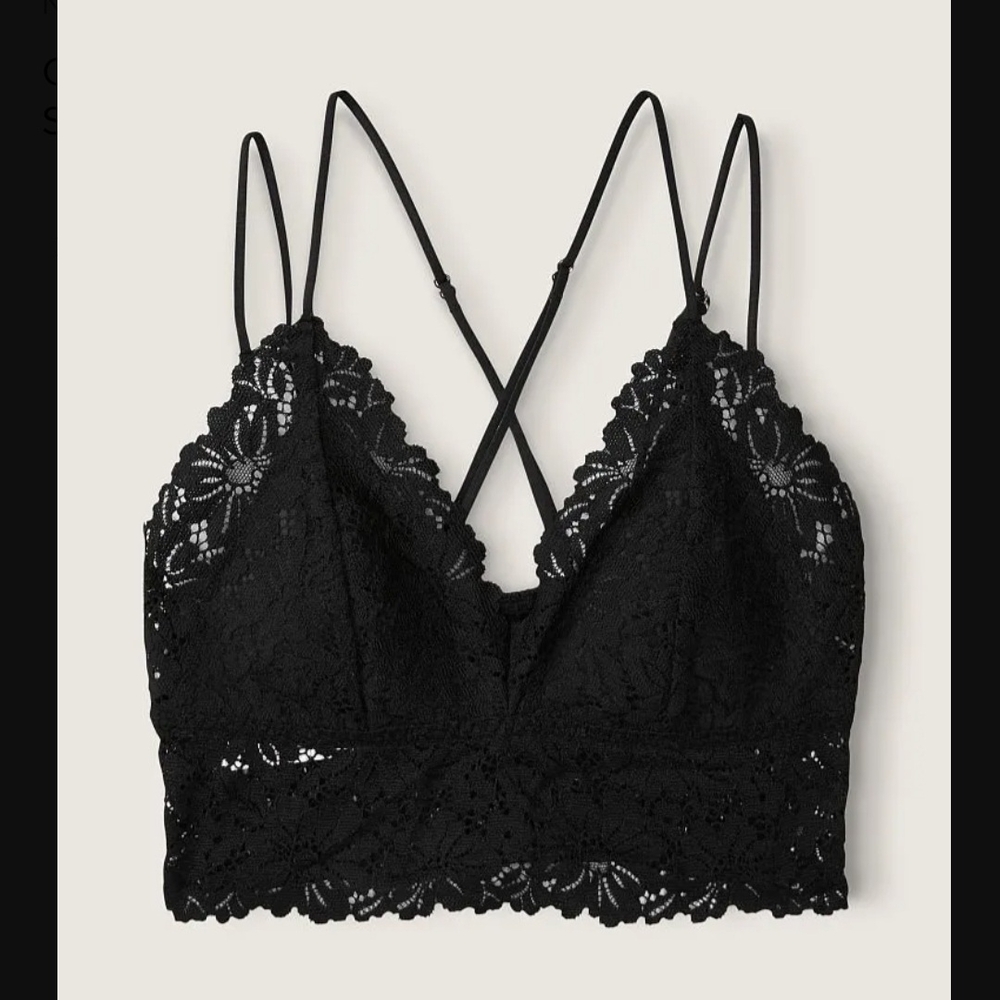 VICTORIA'S SECRET Black Lace Bralette